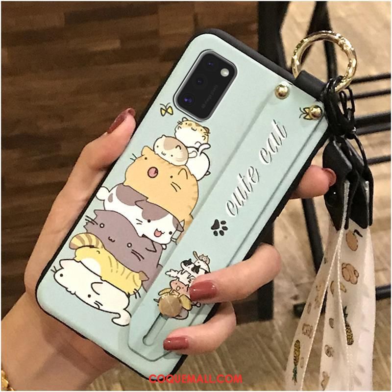 Étui Samsung Galaxy A41 Ornements Suspendus Téléphone Portable Dessin Animé, Coque Samsung Galaxy A41 Fluide Doux Tendance