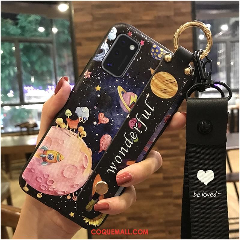 Étui Samsung Galaxy A41 Ornements Suspendus Téléphone Portable Dessin Animé, Coque Samsung Galaxy A41 Fluide Doux Tendance