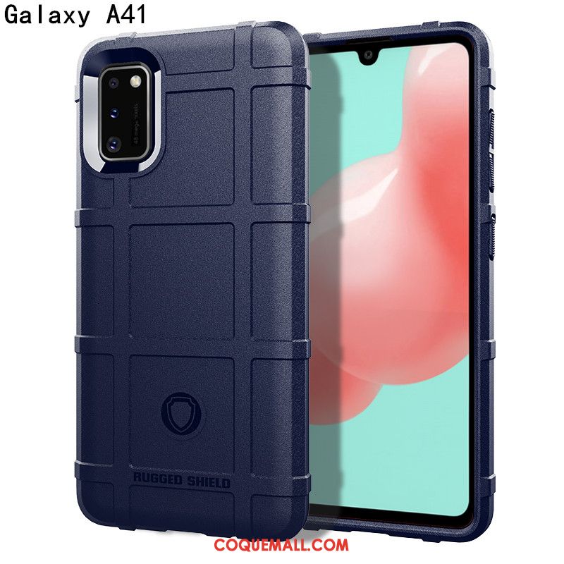 Étui Samsung Galaxy A41 Personnalité Fluide Doux Délavé En Daim, Coque Samsung Galaxy A41 Étoile Créatif