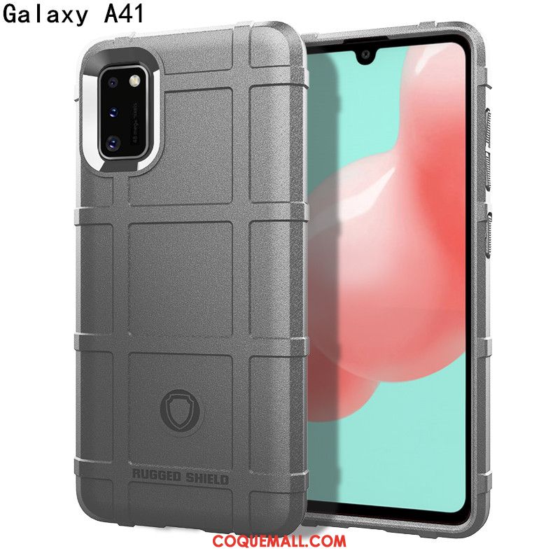 Étui Samsung Galaxy A41 Personnalité Fluide Doux Délavé En Daim, Coque Samsung Galaxy A41 Étoile Créatif