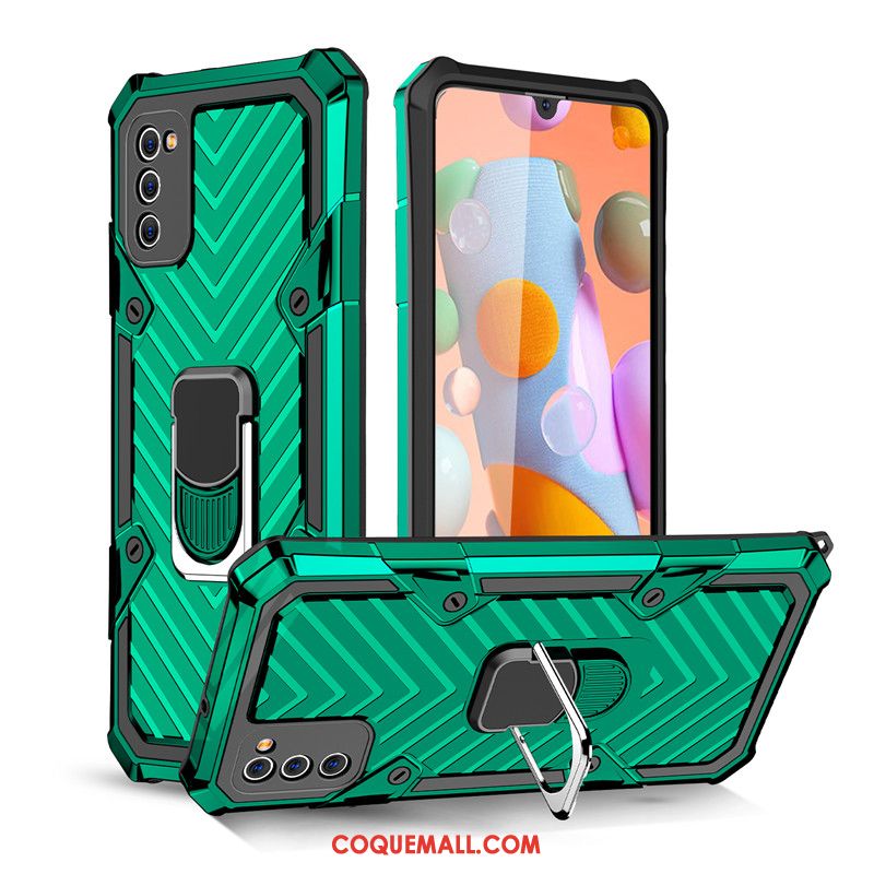 Étui Samsung Galaxy A41 Étoile À Bord Magnétisme, Coque Samsung Galaxy A41 Téléphone Portable Incassable