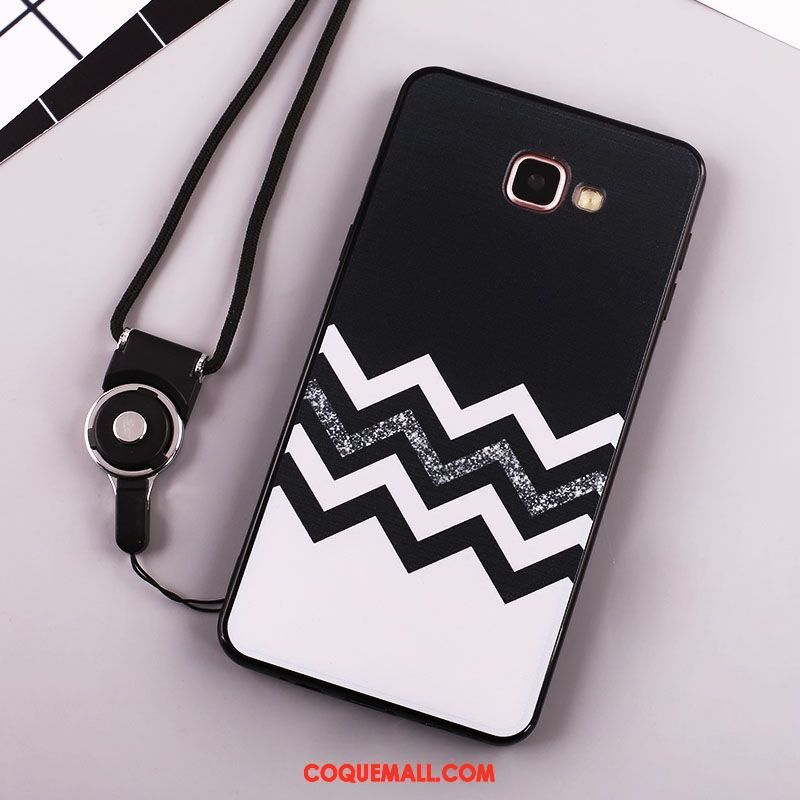 Étui Samsung Galaxy A5 2016 Incassable Silicone Blanc, Coque Samsung Galaxy A5 2016 Étoile Tendance