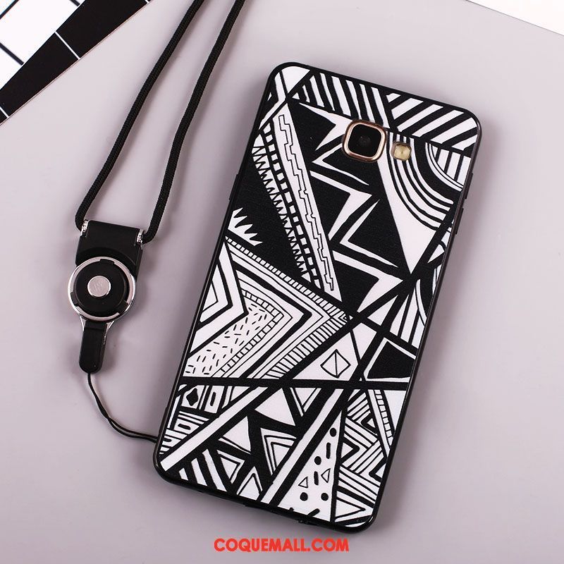 Étui Samsung Galaxy A5 2016 Incassable Silicone Blanc, Coque Samsung Galaxy A5 2016 Étoile Tendance