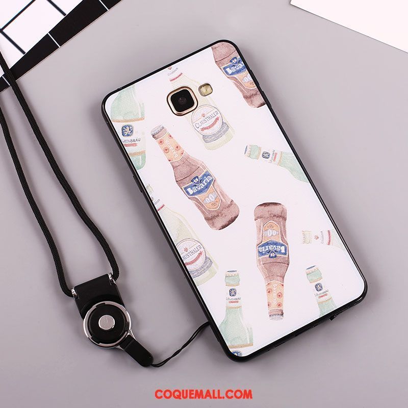 Étui Samsung Galaxy A5 2016 Incassable Silicone Blanc, Coque Samsung Galaxy A5 2016 Étoile Tendance