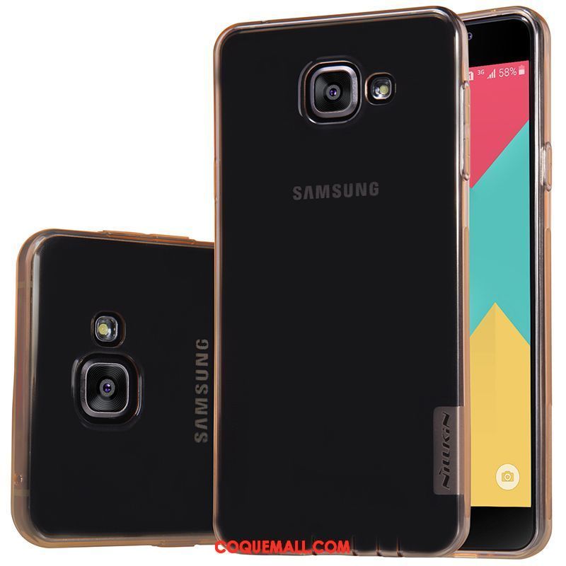 Étui Samsung Galaxy A5 2016 Légère Transparent Silicone, Coque Samsung Galaxy A5 2016 Fluide Doux Étoile Braun