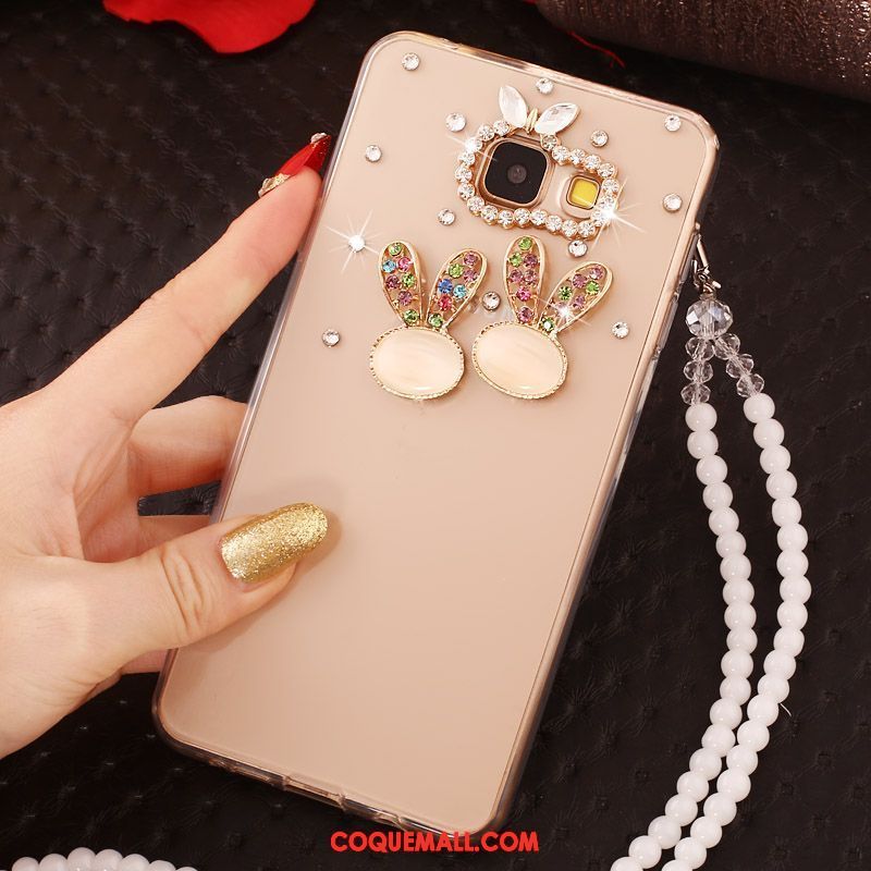 Étui Samsung Galaxy A5 2016 Étoile Téléphone Portable Papillon, Coque Samsung Galaxy A5 2016 Chaîne De Perles Gems