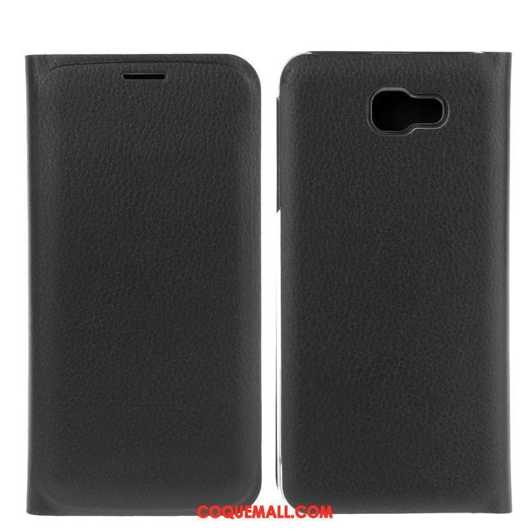 Étui Samsung Galaxy A5 2017 Étui En Cuir Téléphone Portable Rouge, Coque Samsung Galaxy A5 2017 Étoile Difficile