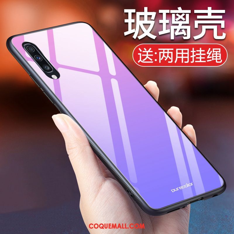 Étui Samsung Galaxy A50 Couvercle Arrière Protection Fluide Doux, Coque Samsung Galaxy A50 Téléphone Portable Simple