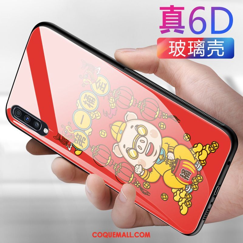 Étui Samsung Galaxy A50 Dessin Animé Créatif Tout Compris, Coque Samsung Galaxy A50 Silicone Fluide Doux