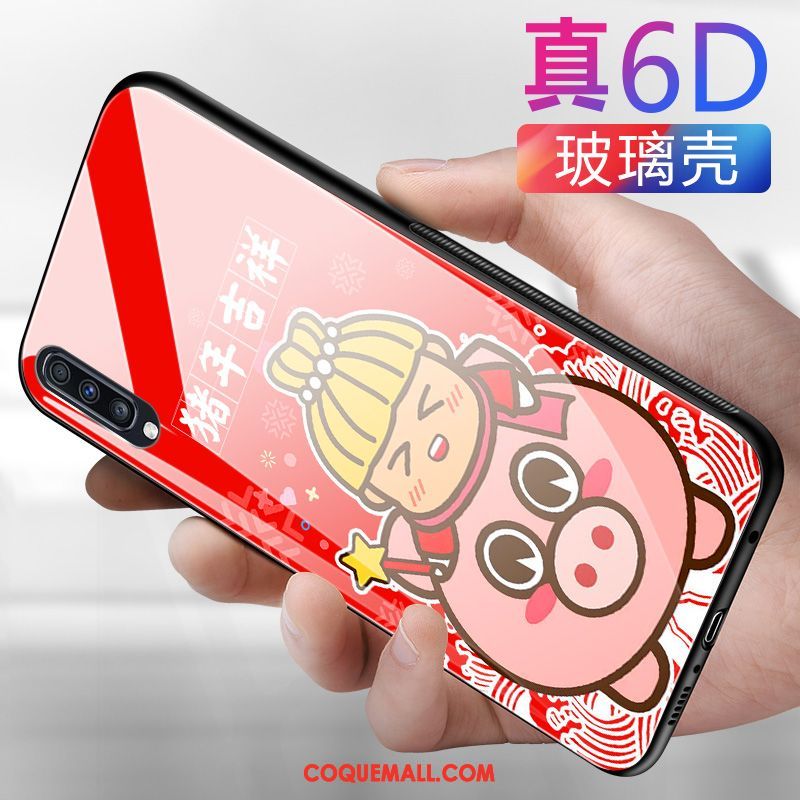 Étui Samsung Galaxy A50 Dessin Animé Créatif Tout Compris, Coque Samsung Galaxy A50 Silicone Fluide Doux