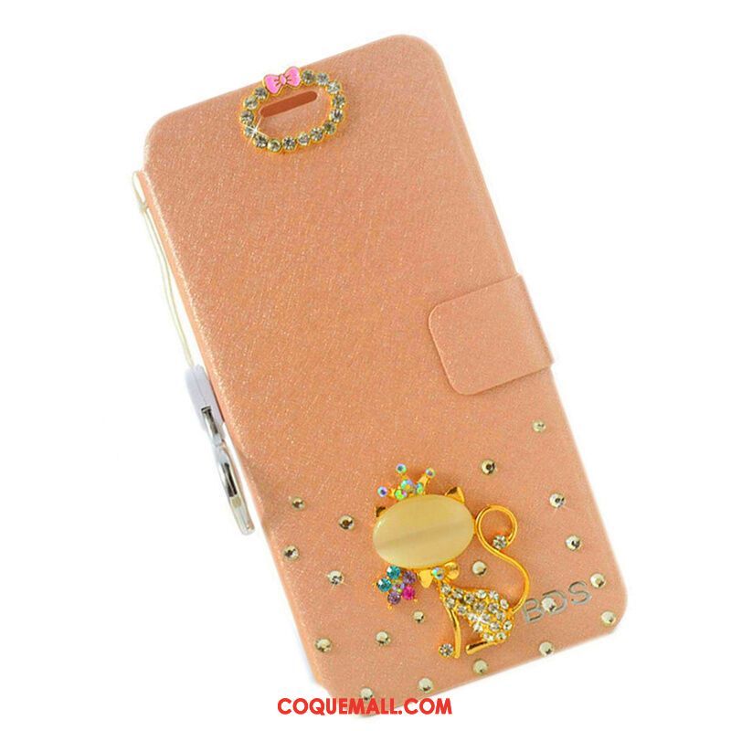 Étui Samsung Galaxy A50 En Cuir Téléphone Portable Support, Coque Samsung Galaxy A50 Strass Rouge