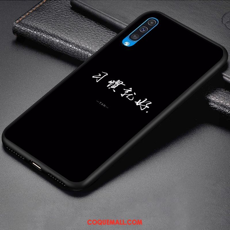 Étui Samsung Galaxy A50 Incassable Simple Protection, Coque Samsung Galaxy A50 Silicone Créatif