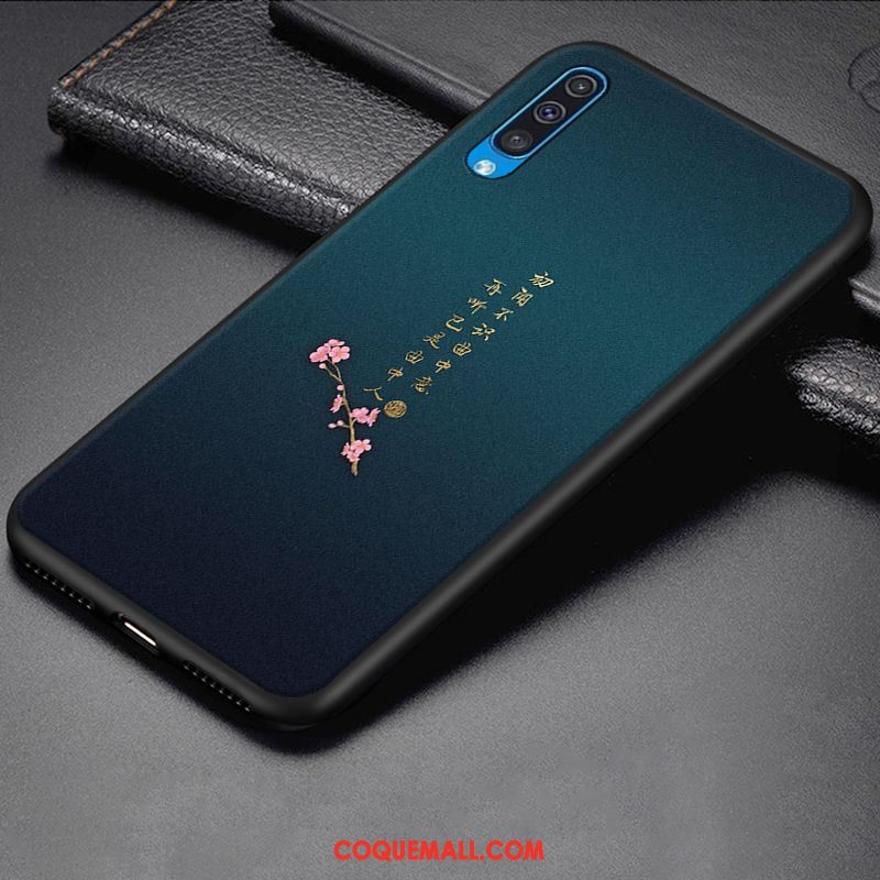 Étui Samsung Galaxy A50 Incassable Simple Protection, Coque Samsung Galaxy A50 Silicone Créatif