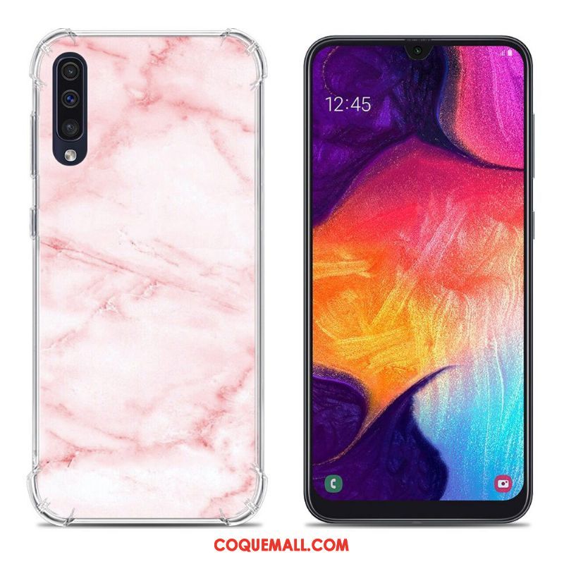 Étui Samsung Galaxy A50 Incassable Étoile Ballon, Coque Samsung Galaxy A50 Peinture Créatif