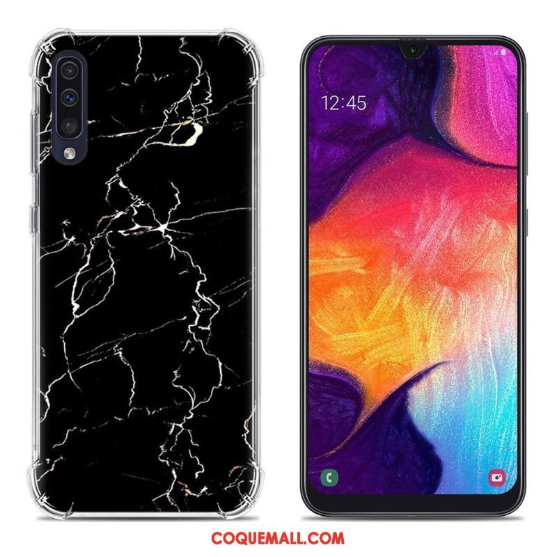 Étui Samsung Galaxy A50 Incassable Étoile Ballon, Coque Samsung Galaxy A50 Peinture Créatif