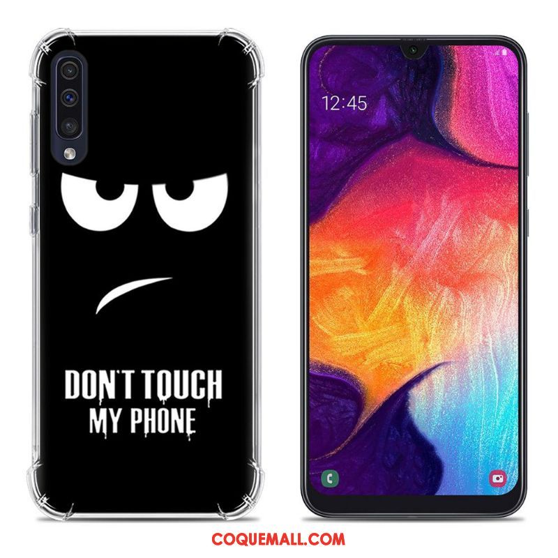 Étui Samsung Galaxy A50 Incassable Étoile Ballon, Coque Samsung Galaxy A50 Peinture Créatif