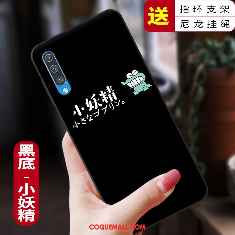 Étui Samsung Galaxy A50 Nouveau Protection Marque De Tendance, Coque Samsung Galaxy A50 Étoile Noir