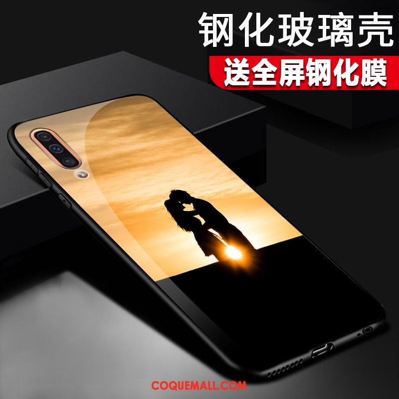 Étui Samsung Galaxy A50 Protection Téléphone Portable Tout Compris, Coque Samsung Galaxy A50 Verre Tendance