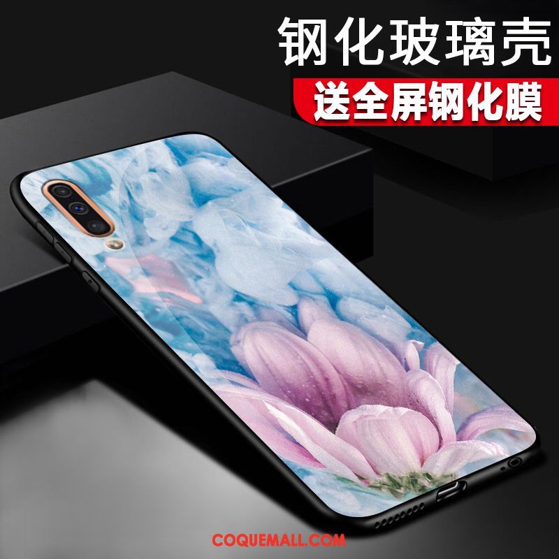 Étui Samsung Galaxy A50 Protection Téléphone Portable Tout Compris, Coque Samsung Galaxy A50 Verre Tendance