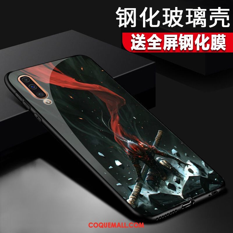 Étui Samsung Galaxy A50 Protection Téléphone Portable Tout Compris, Coque Samsung Galaxy A50 Verre Tendance