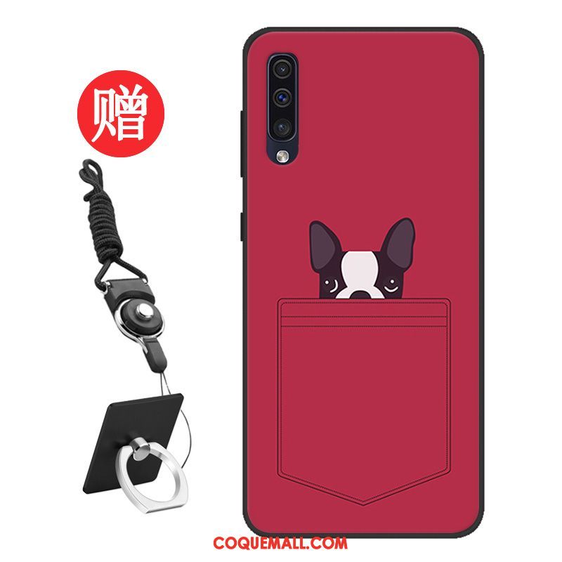 Étui Samsung Galaxy A50 Silicone Membrane Étoile, Coque Samsung Galaxy A50 Personnalisé Protection