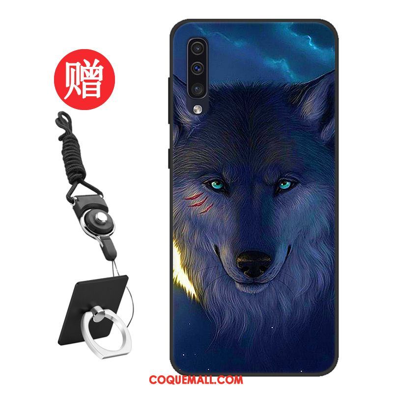 Étui Samsung Galaxy A50 Silicone Membrane Étoile, Coque Samsung Galaxy A50 Personnalisé Protection