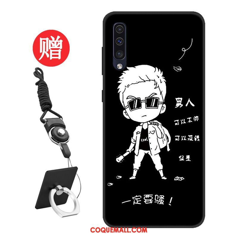 Étui Samsung Galaxy A50 Silicone Membrane Étoile, Coque Samsung Galaxy A50 Personnalisé Protection