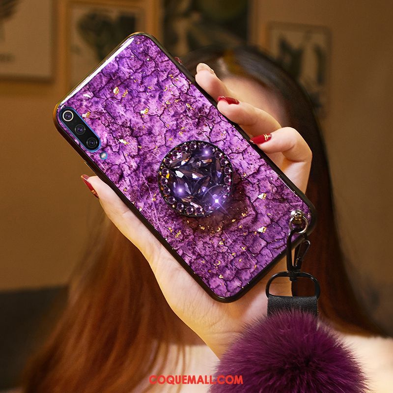 Étui Samsung Galaxy A50 Tout Compris Personnalité Créatif, Coque Samsung Galaxy A50 Étoile Violet