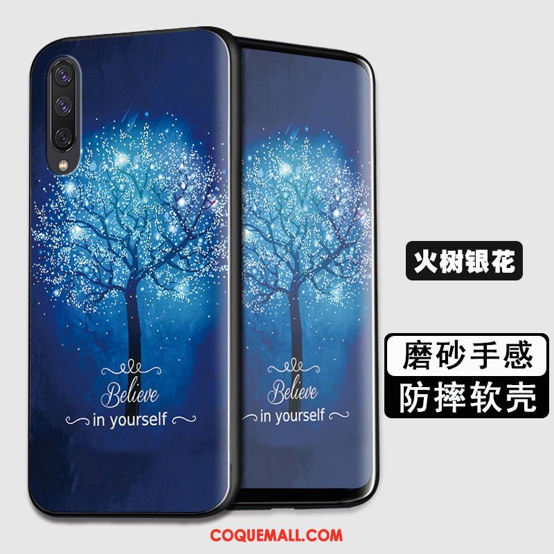 Étui Samsung Galaxy A50 Étoile Personnalité Fluide Doux, Coque Samsung Galaxy A50 Silicone Créatif