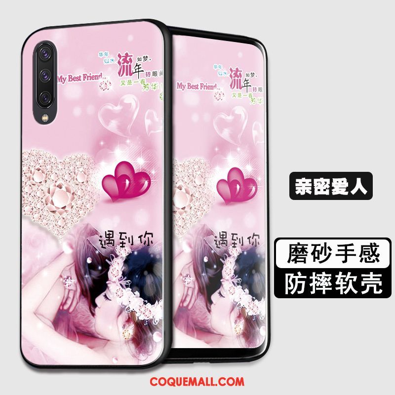 Étui Samsung Galaxy A50 Étoile Personnalité Fluide Doux, Coque Samsung Galaxy A50 Silicone Créatif