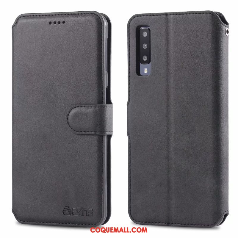 Étui Samsung Galaxy A50 Étoile Tempérer Clamshell, Coque Samsung Galaxy A50 Protection Carte