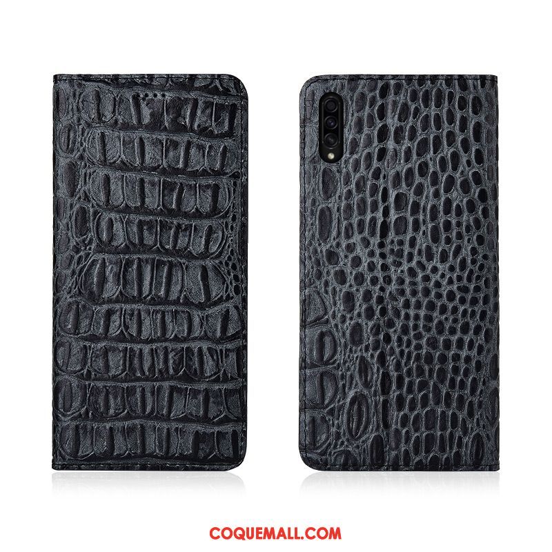 Étui Samsung Galaxy A50s Fluide Doux Crocodile Nouveau, Coque Samsung Galaxy A50s Étoile Incassable