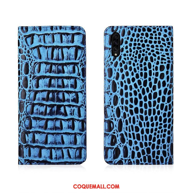 Étui Samsung Galaxy A50s Fluide Doux Crocodile Nouveau, Coque Samsung Galaxy A50s Étoile Incassable