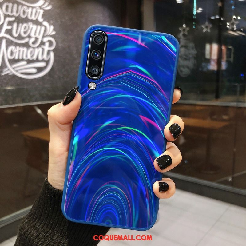 Étui Samsung Galaxy A50s Protection Dessin Animé Étoile, Coque Samsung Galaxy A50s Violet Tendance