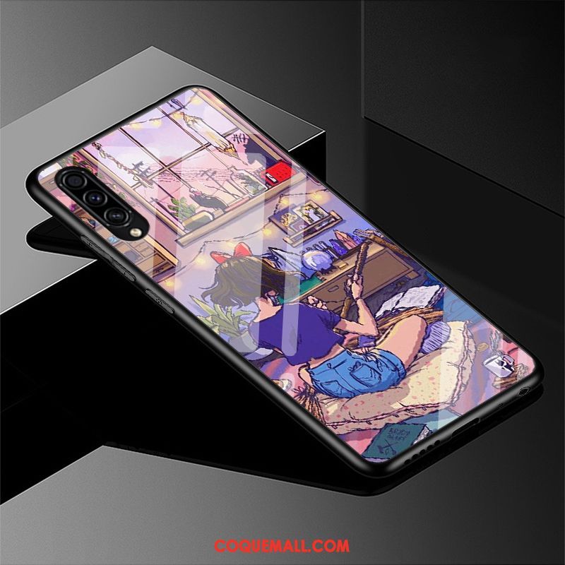 Étui Samsung Galaxy A50s Silicone Étoile Frais, Coque Samsung Galaxy A50s Charmant Incassable