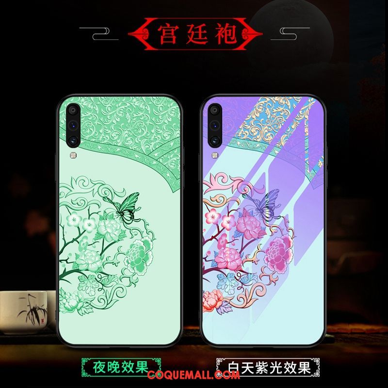 Étui Samsung Galaxy A50s Tendance Étoile Tout Compris, Coque Samsung Galaxy A50s Verre Créatif