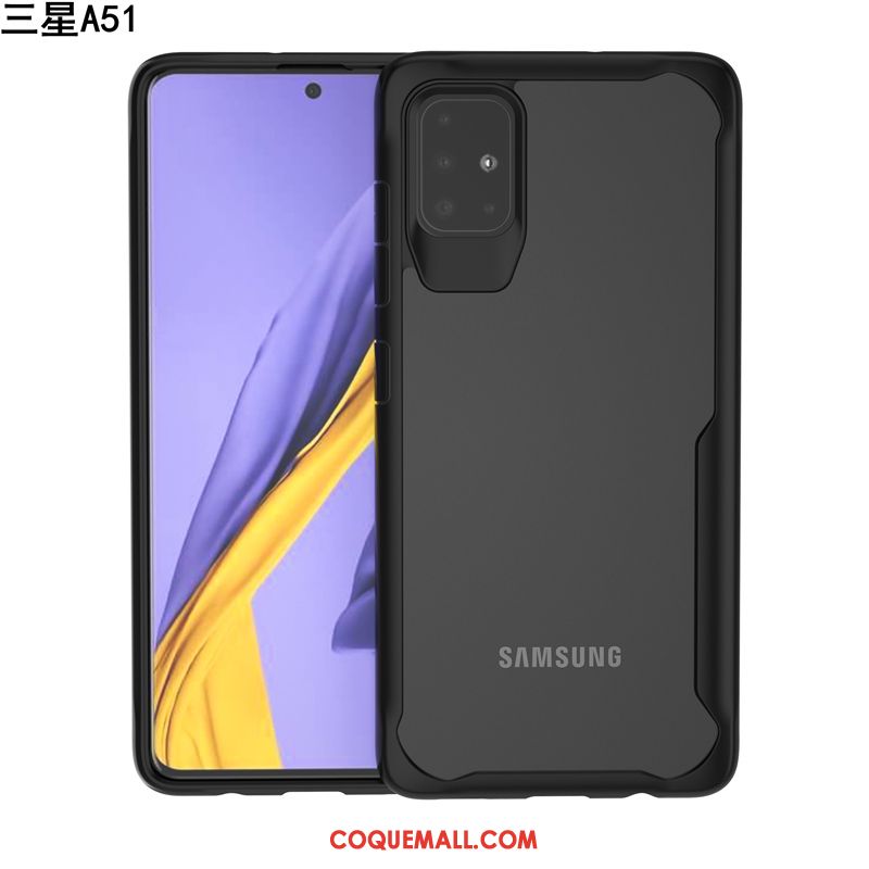 Étui Samsung Galaxy A51 Antidérapant Incassable Mode, Coque Samsung Galaxy A51 Silicone Étoile