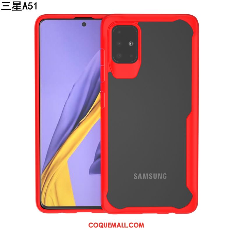 Étui Samsung Galaxy A51 Antidérapant Incassable Mode, Coque Samsung Galaxy A51 Silicone Étoile