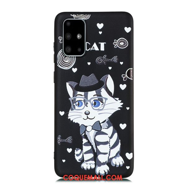 Étui Samsung Galaxy A51 Incassable Dessin Animé Tendance, Coque Samsung Galaxy A51 Étoile Fluide Doux