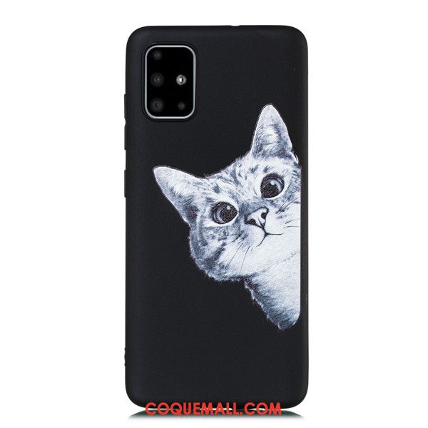 Étui Samsung Galaxy A51 Incassable Dessin Animé Tendance, Coque Samsung Galaxy A51 Étoile Fluide Doux