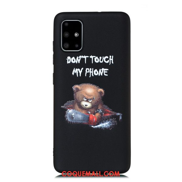 Étui Samsung Galaxy A51 Incassable Dessin Animé Tendance, Coque Samsung Galaxy A51 Étoile Fluide Doux