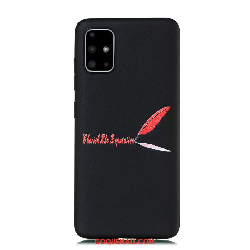 Étui Samsung Galaxy A51 Incassable Dessin Animé Tendance, Coque Samsung Galaxy A51 Étoile Fluide Doux