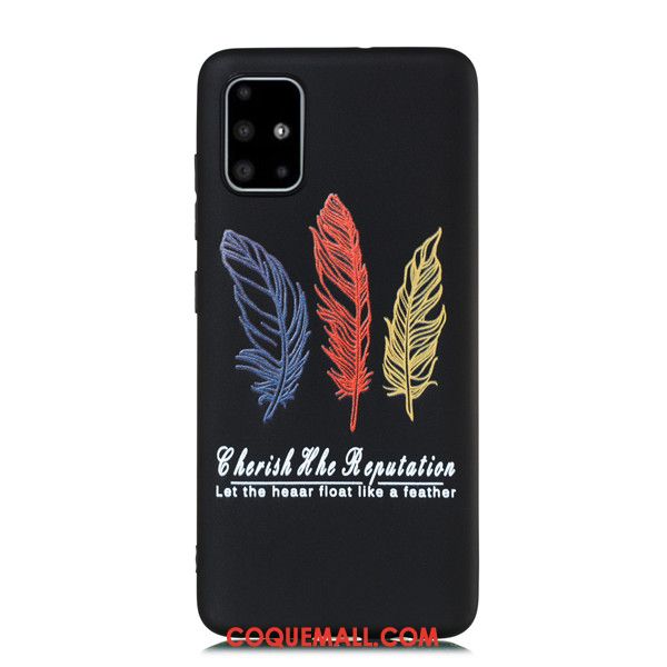 Étui Samsung Galaxy A51 Incassable Dessin Animé Tendance, Coque Samsung Galaxy A51 Étoile Fluide Doux