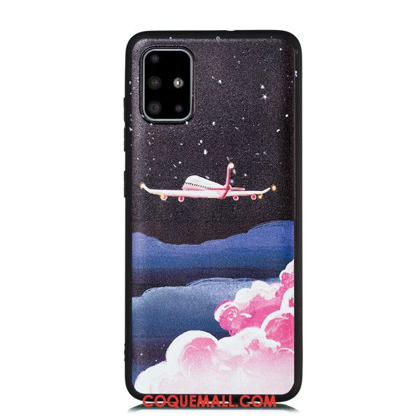 Étui Samsung Galaxy A51 Incassable Dessin Animé Tendance, Coque Samsung Galaxy A51 Étoile Fluide Doux