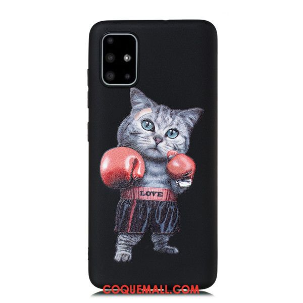 Étui Samsung Galaxy A51 Incassable Dessin Animé Tendance, Coque Samsung Galaxy A51 Étoile Fluide Doux