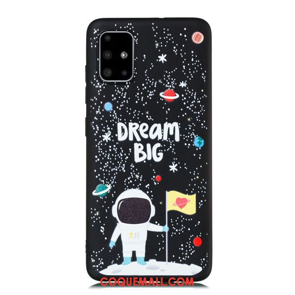 Étui Samsung Galaxy A51 Incassable Dessin Animé Tendance, Coque Samsung Galaxy A51 Étoile Fluide Doux