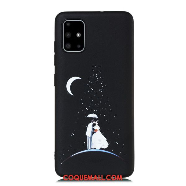 Étui Samsung Galaxy A51 Incassable Dessin Animé Tendance, Coque Samsung Galaxy A51 Étoile Fluide Doux