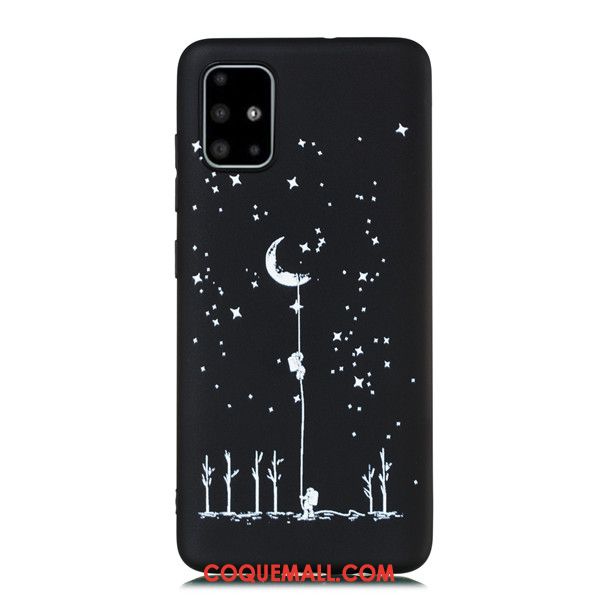 Étui Samsung Galaxy A51 Incassable Dessin Animé Tendance, Coque Samsung Galaxy A51 Étoile Fluide Doux