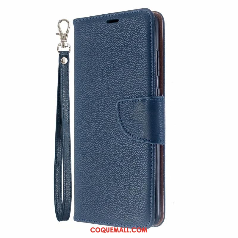 Étui Samsung Galaxy A51 Marque De Tendance Créatif Nouveau, Coque Samsung Galaxy A51 Bleu Business