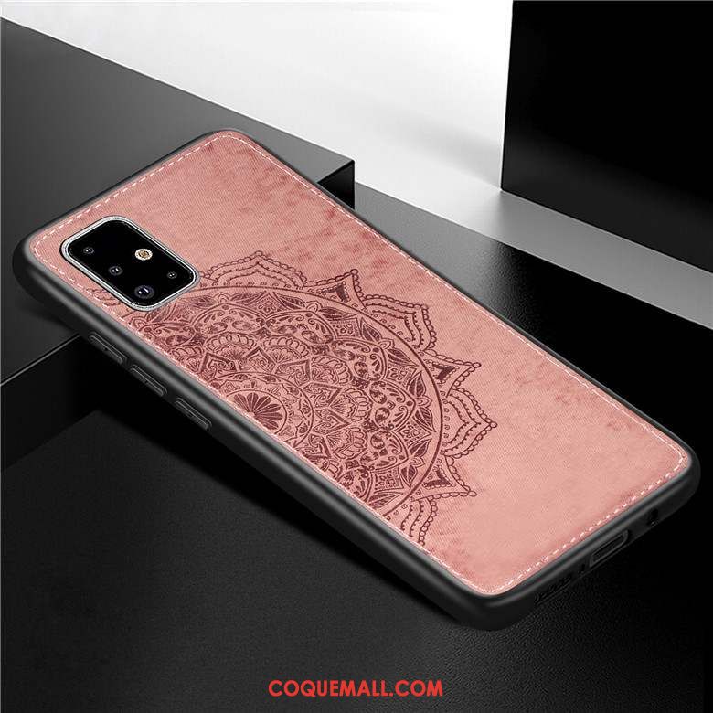 Étui Samsung Galaxy A51 Modèle Fleurie Qualité Étoile, Coque Samsung Galaxy A51 Fluide Doux Protection